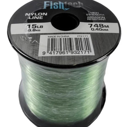 Nylon Fishing Line - 15LB - 748m Rolls