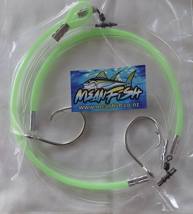 MeanFish Hapuka (Grouper) 2 Hook Rig 14/0 Circle Hook