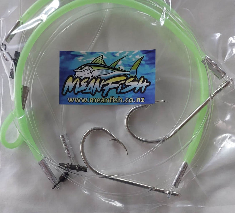 MeanFish Hapuka (Grouper) 2 Hook Rig 14/0 Ezi Bait Hook