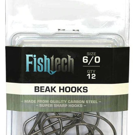 Fishtech Beak Hooks 6/0 (12 per pack)