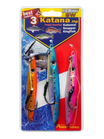 Pro Hunter Katana Jig Lure Kit ( 3 pcs)
