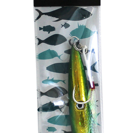 Ocean Assassin Fishbones Flutter Jig - Green