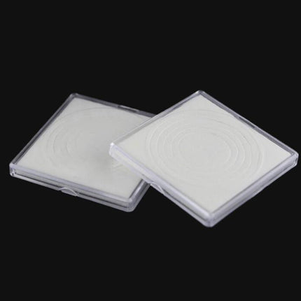Clear Square Coin Case - 20 Pcs for 19/24/29/34/39mm Coins PVC Free