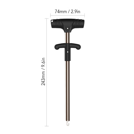 Portable Fishing Hook Remover with Squeeze Puller Handle