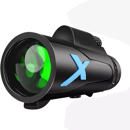 HD High Powered BAK4 Prism 12X50 Monocular Telescope for Smartphone