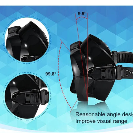 Silicone Freediving Mask