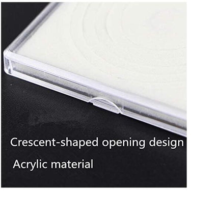 Clear Square Coin Case - 20 Pcs for 20/25/30/35/40mm Coins PVC Free