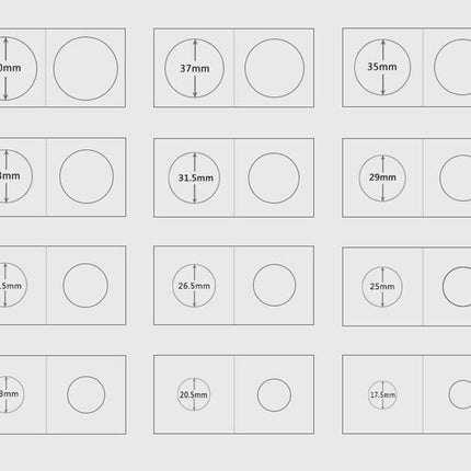 Collectable Coin Holders Paper Flips 2x2 - 50 Pcs