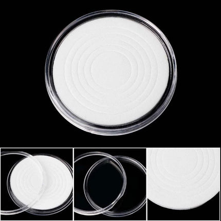 20Pcs Clear Round 40mm Direct Fit Airtight Coin Capsules Fits 5 Different Sized Coins