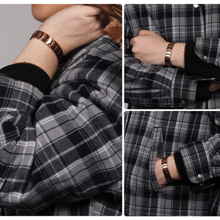 Double Row Bio Elements Energy Germanium Bracelet Black