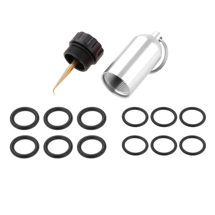 Spare O-Rings and Brass Pick Key Ring