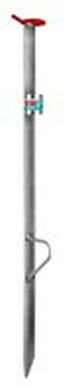 Anglers Mate Galvanised Beach Spike Rod Holder 120cm