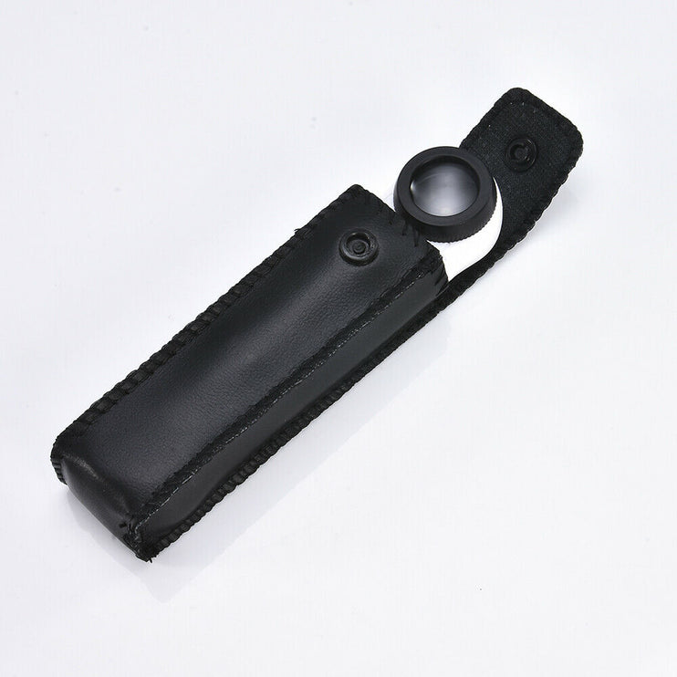 40X Magnifier Glass Jeweler Eye with 2 LED Lights