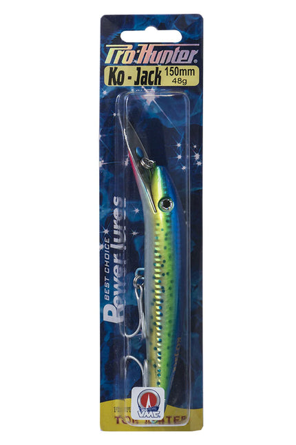 Pro Hunter 150mm Kojak Lure - Blue / Green